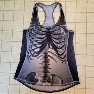 Black Milk Clothing Ribs Knock Out Top, size: extra-small, XS